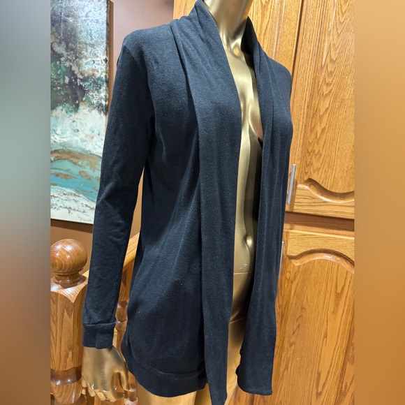 TNA Black Women's Cardigan Sweater - Picture 7 of 11